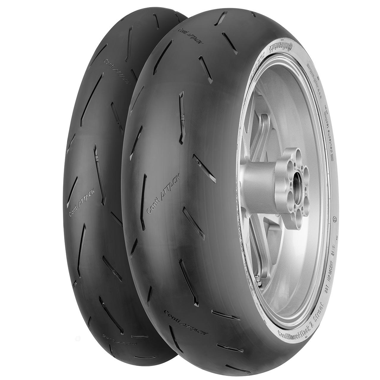 CONTINENTAL CONTIRACEATTACK 2 STREET 120/70 R17 58W  TL