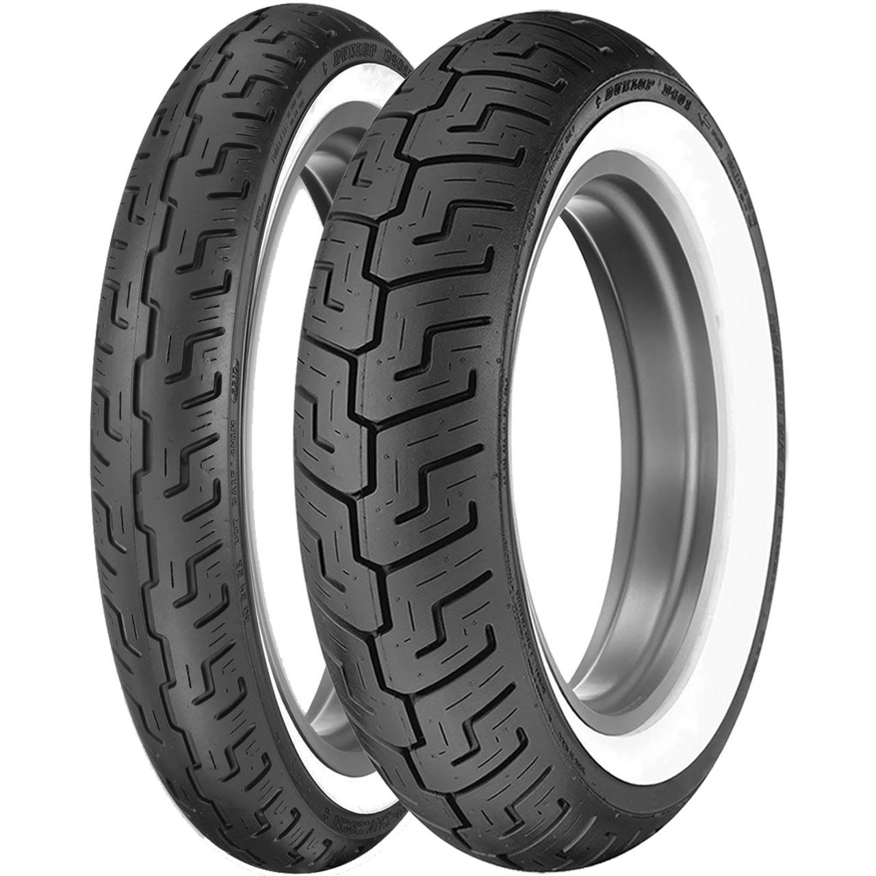 DUNLOP D 401 ELITE WWW HARLEY DAVIDSON FRONT 100/90 -19 57H  TL