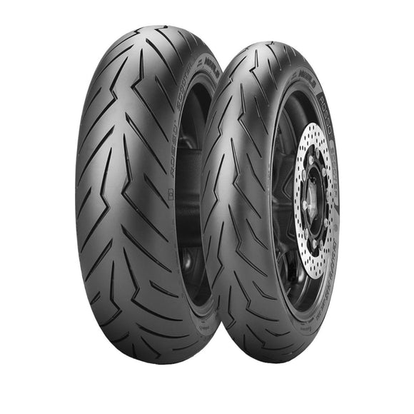 PIRELLI DIABLO ROSSO SCOOTER SC RF FRONT 100/90 -12 64P  TL