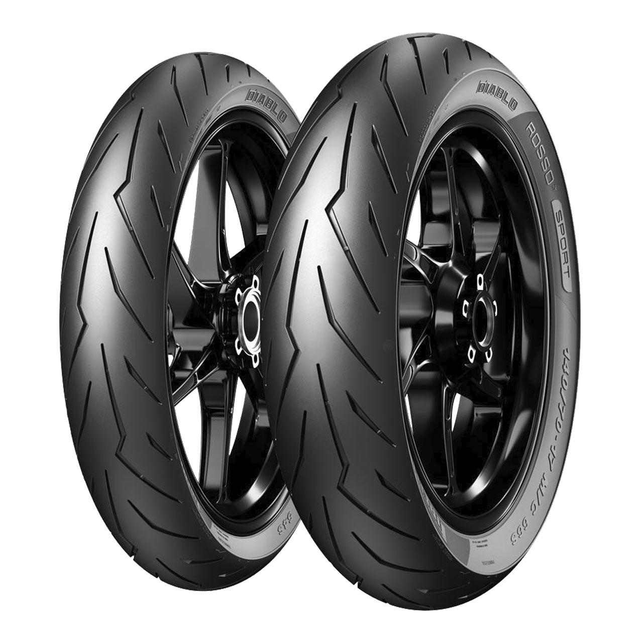 PIRELLI DIABLO ROSSO SPORT FRONT 120/70 -17 58S  TL