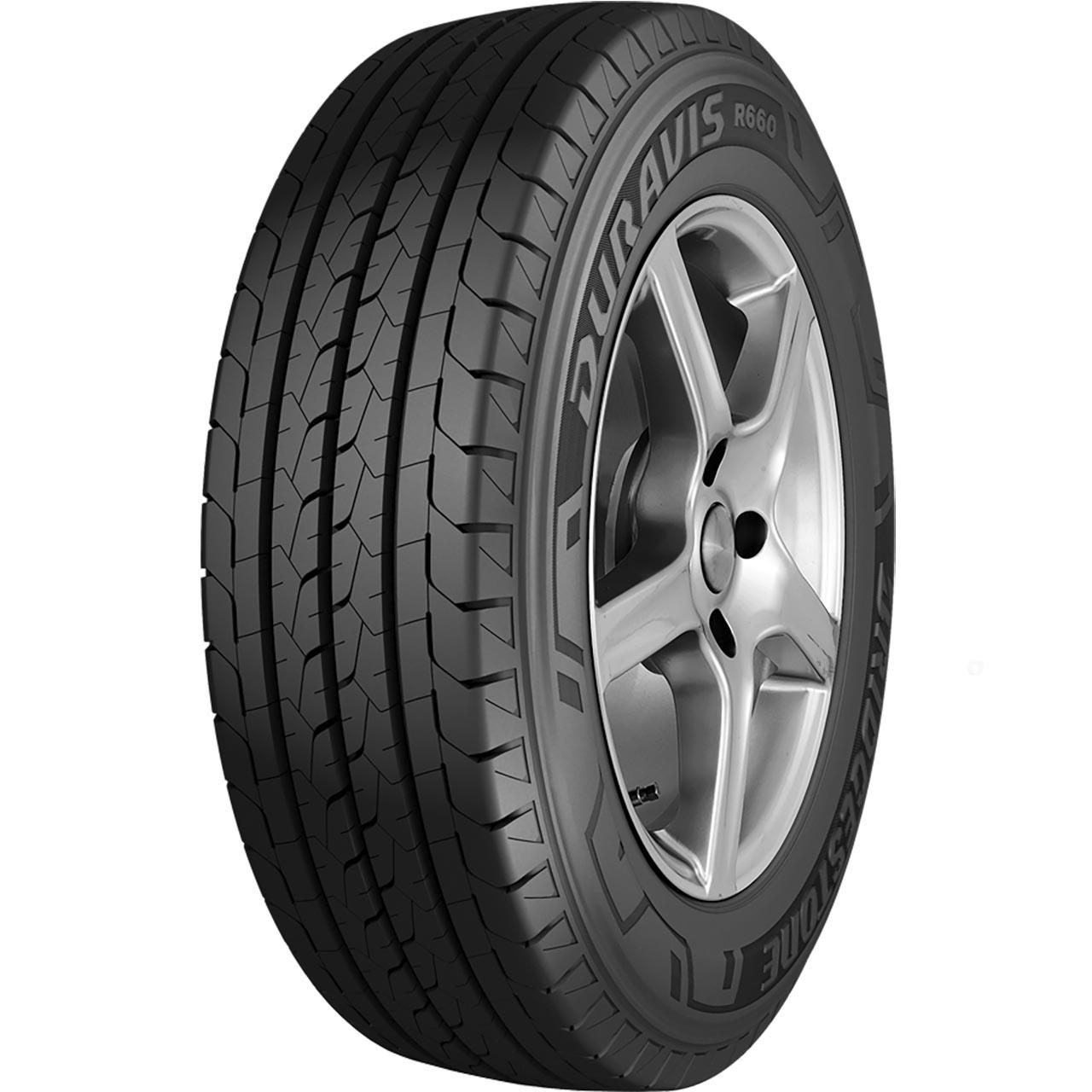PNEUMATICO USATO BRIDGESTONE DURAVIS R660 ECO 205/65 R16 107/105T 7MM-90% DOT 2019