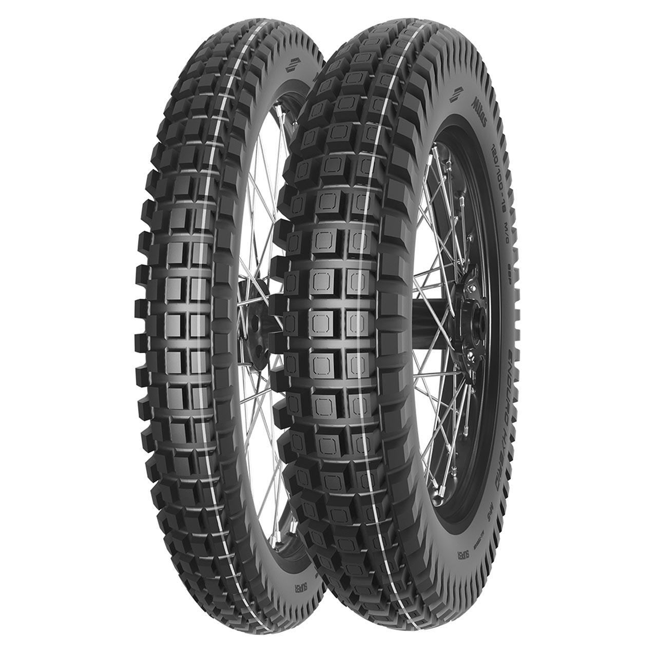 MITAS ENDURO HYBRID SUPER YELLOW FRONT 80/100 -21 51P  TL/TT M+S