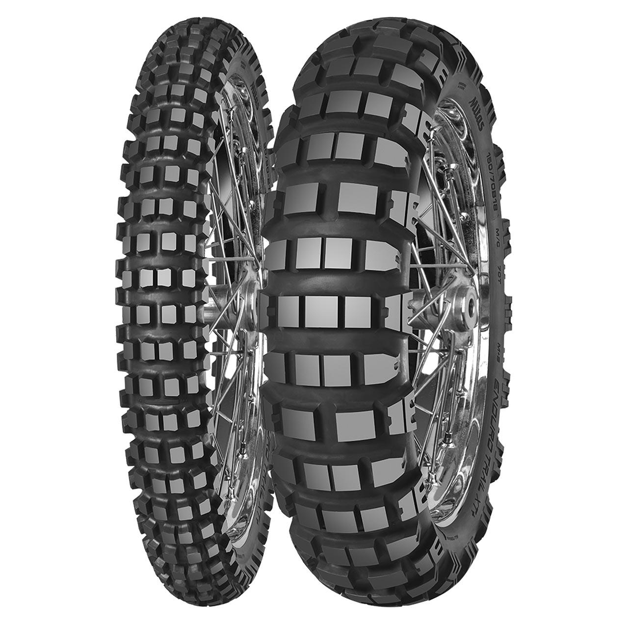 MITAS ENDURO TRAIL XT PLUS DAKAR 2X YELLOW REAR 140/80 B17 69T  TL/TT M+S