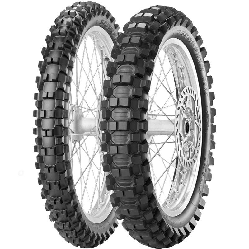 PIRELLI SCORPION MX EXTRA X REAR NHS 110/90 -19 62M  TT