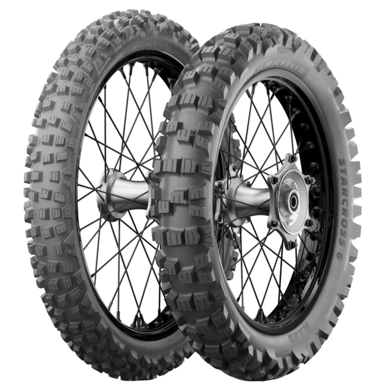 MICHELIN STARCROSS 6 HARD FRONT 90/100 -21 57M  TT