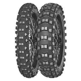 MITAS TERRA FORCE MX IT PIT CROSS RED BLUE REAR NHS 90/100 -12 46M  TT