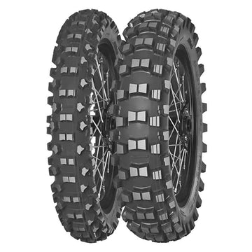 MITAS TERRA FORCE MX IT PIT CROSS RED BLUE REAR NHS 90/100 -12 46M  TT